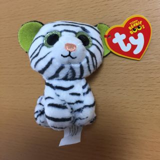 マクドナルド(マクドナルド)のハッピーセット ty ホワイトタイガー ぬいぐるみ(ぬいぐるみ)