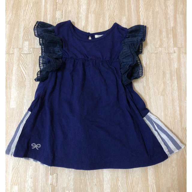 Seraph(セラフ)のseraph❤️切り替えトップス キッズ/ベビー/マタニティのキッズ服女の子用(90cm~)(Tシャツ/カットソー)の商品写真