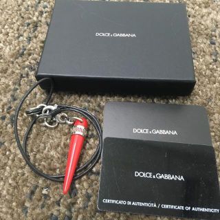 ドルチェアンドガッバーナ(DOLCE&GABBANA)のドルガバ　ネックレス　コルノ(ネックレス)