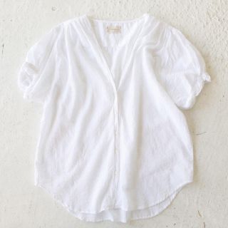 トゥデイフル(TODAYFUL)のCollarless Voile Shirts(シャツ/ブラウス(半袖/袖なし))