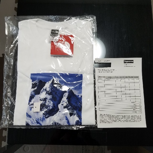 Tシャツ/カットソー(半袖/袖なし)Supreme The North Face Mountain Tee 白M