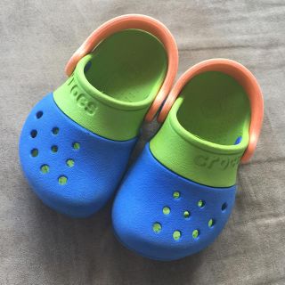 クロックス(crocs)のクロックス☆エレクトロ☆c5☆13cm(サンダル)