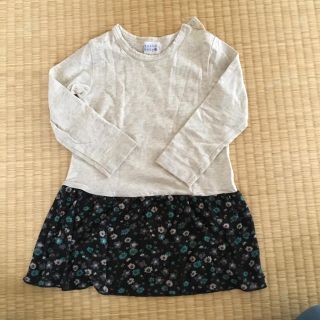 ハッカベビー(hakka baby)のhakka baby ワンピース 90サイズ(ワンピース)