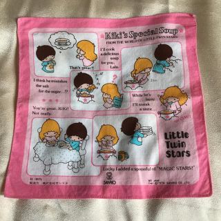 リトルツインスターズ(リトルツインスターズ)のLittleTwinStars  レトロハンカチ(ハンカチ)