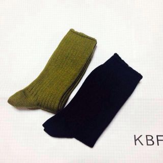 ケービーエフ(KBF)のKBF▽ノベルティ(ソックス)