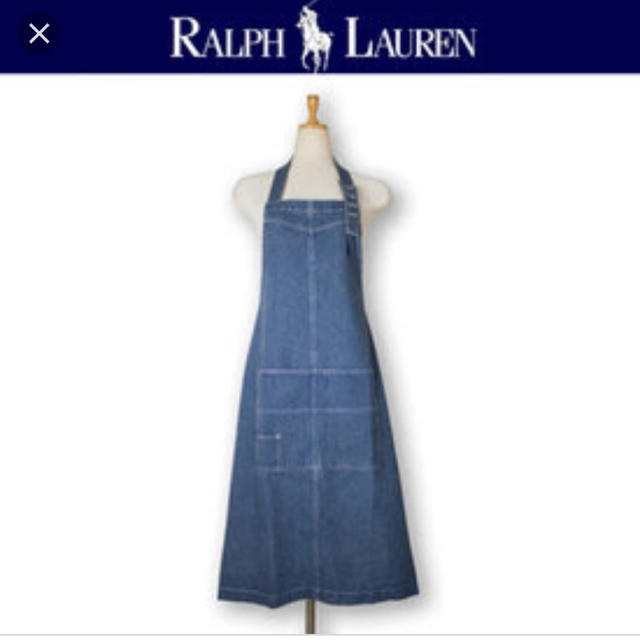 Ralph Lauren(ラルフローレン)のRALPH LAUREN デニム エプロン レディースのレディース その他(その他)の商品写真