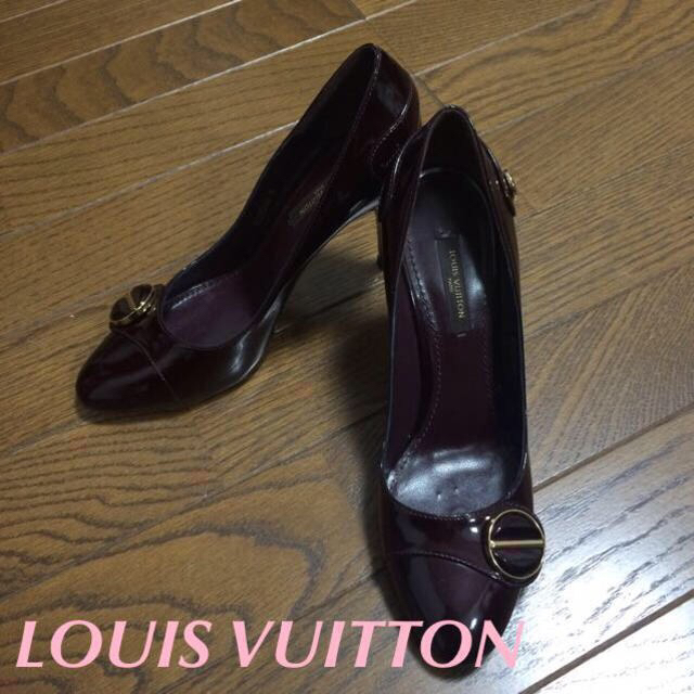 LOUIS VUITTON(ルイヴィトン)の新品正規品♡LVパンプス♡36.5cm レディースの靴/シューズ(ハイヒール/パンプス)の商品写真