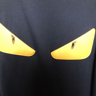 FENDI フェンディ Tシャツ・カットソー XS ベージュx黄x黒等(総柄)