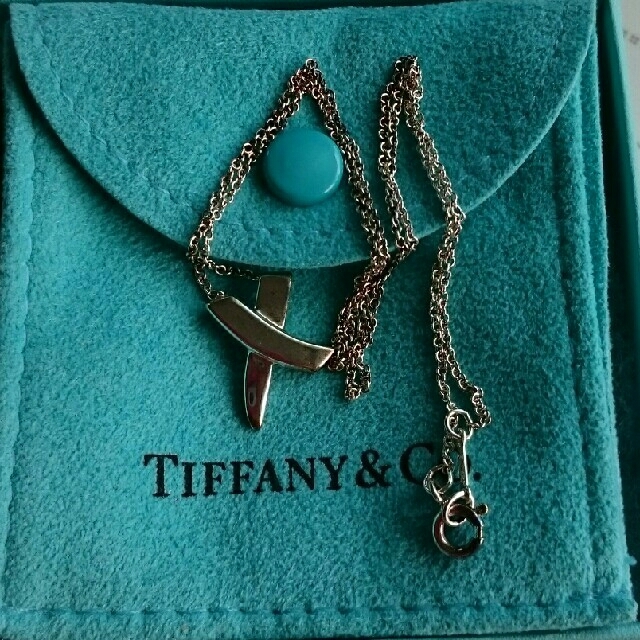 Tiffany & Co. - TIFFANY & Co. クロス シルバー ネックレスの通販 by アイノ358アクアマリン｜ティファニーならラクマ