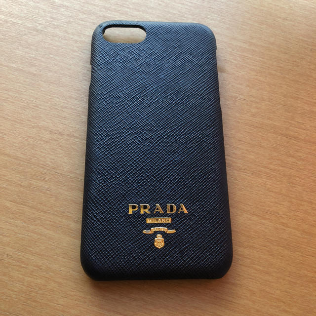 正規品 PRADA プラダ iPhone7 iPhone8ケース サフィアーノ