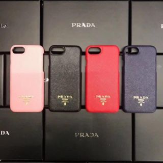 プラダ(PRADA)の正規品 PRADA プラダ iPhone7 iPhone8ケース サフィアーノ (iPhoneケース)