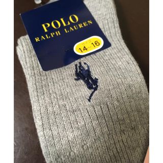 ポロラルフローレン(POLO RALPH LAUREN)のラルフローレン 14〜16 グレー 靴下 ソックス(靴下/タイツ)