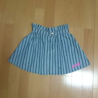 アナップ(ANAP)のANAP GIRL♡ストライプデニムスカート XS(スカート)