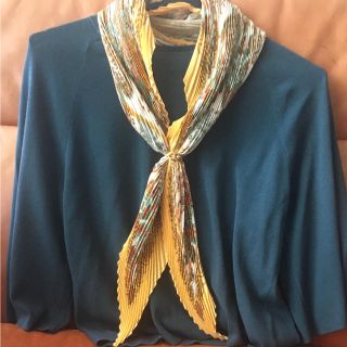 Hermes - エルメスプリーツスカーフ馬柄&美品エルメススカーフリング