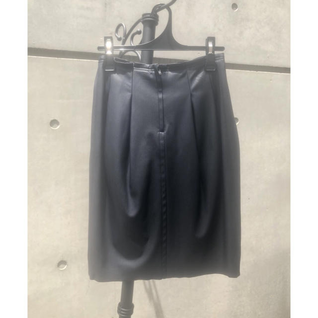 DOUBLE STANDARD CLOTHING(ダブルスタンダードクロージング)のDOUBLE STANDARD CLOTHING / 黒 スカート レディースのスカート(ひざ丈スカート)の商品写真