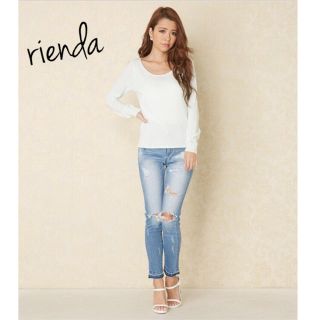 リエンダ(rienda)のかな様専用♡rienda＊ハイウエストクラッシュストレッチデニム(デニム/ジーンズ)