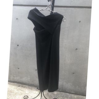 ダナキャラン(Donna Karan)のDONNNA KARAN NewYork / Black  Dress (ミディアムドレス)