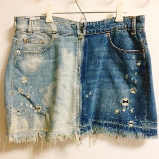 ザラ(ZARA)のデニムスカート(ミニスカート)