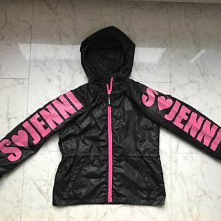 ジェニィ(JENNI)の【SISTER JENNI】 ジェニィ ウインドブレーカー 130cm 黒 美品(ジャケット/上着)