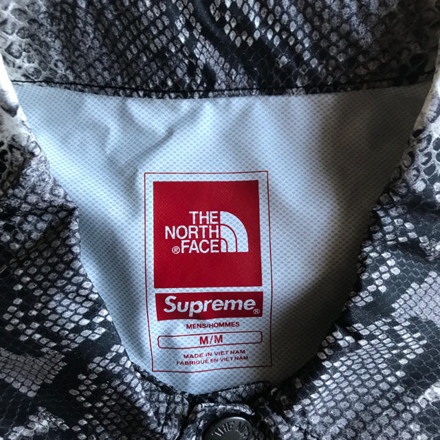 supreme north face コーチジャケット M 黒