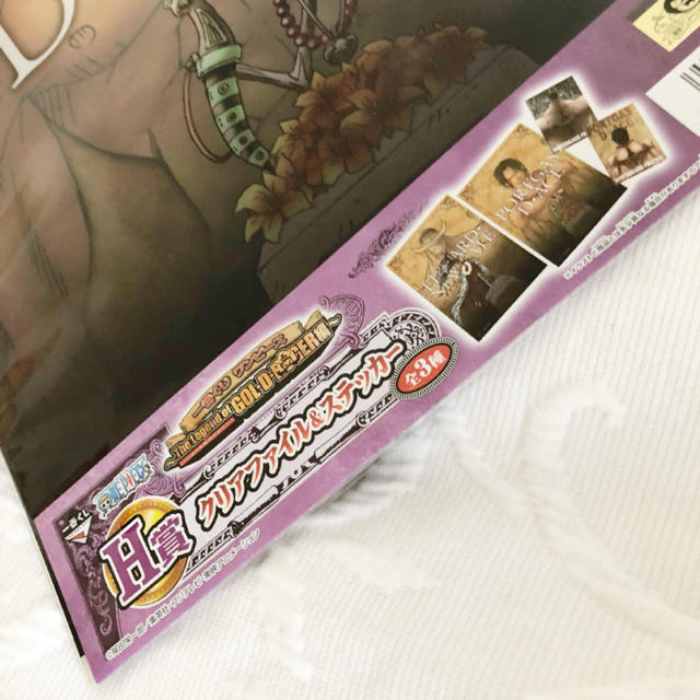 BANPRESTO(バンプレスト)の★新品★ONE PIECE★クリアファイル★ステッカー★一番くじ★H賞 エンタメ/ホビーのアニメグッズ(クリアファイル)の商品写真