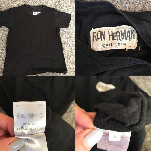 Ron Herman(ロンハーマン)の訳あり ロンハーマンヴィンテージ  RH Tシャツ カットソー 送料無料 レディースのトップス(Tシャツ(半袖/袖なし))の商品写真