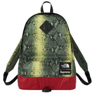 シュプリーム(Supreme)のSupreme TNF コラボ day pack 緑スネーク(バッグパック/リュック)