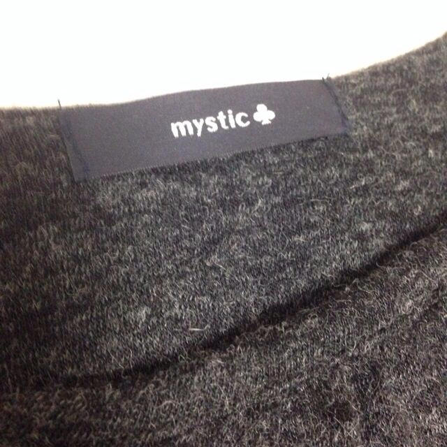 mystic(ミスティック)のmystic❀袖フリルワンピ レディースのワンピース(ひざ丈ワンピース)の商品写真