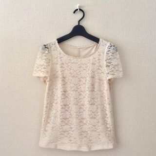 ジャスグリッティー(JUSGLITTY)のジャスグリッティー♡総レースカットソー(カットソー(半袖/袖なし))