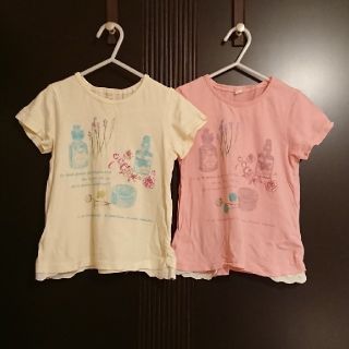 ビケットクラブ(Biquette Club)のBiquette Club 双子 色違いTシャツ(Tシャツ/カットソー)