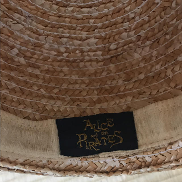 ALICE and the PIRATES(アリスアンドザパイレーツ)のアリスアンドザパイレーツ  カンカン帽 レディースの帽子(麦わら帽子/ストローハット)の商品写真
