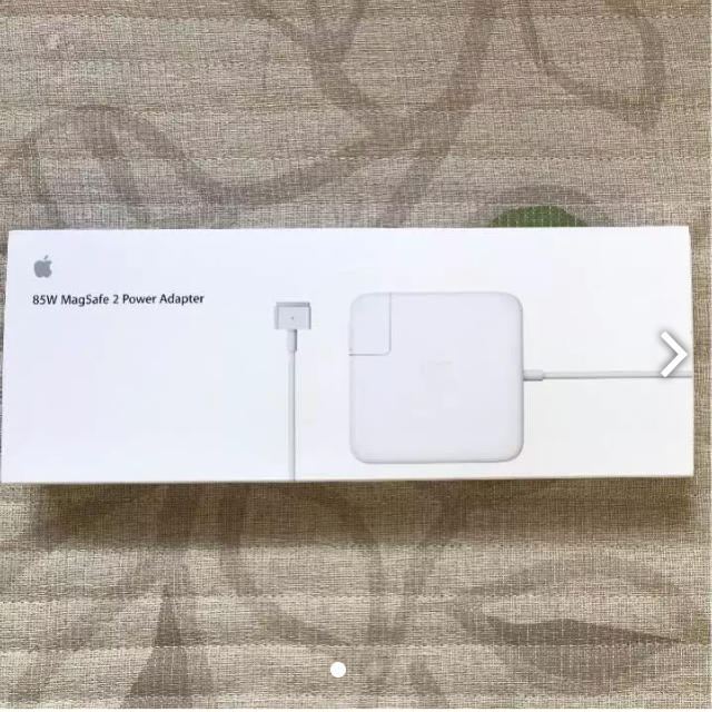 Apple(アップル)の85W magsafe 2 power adapter スマホ/家電/カメラのPC/タブレット(PCパーツ)の商品写真