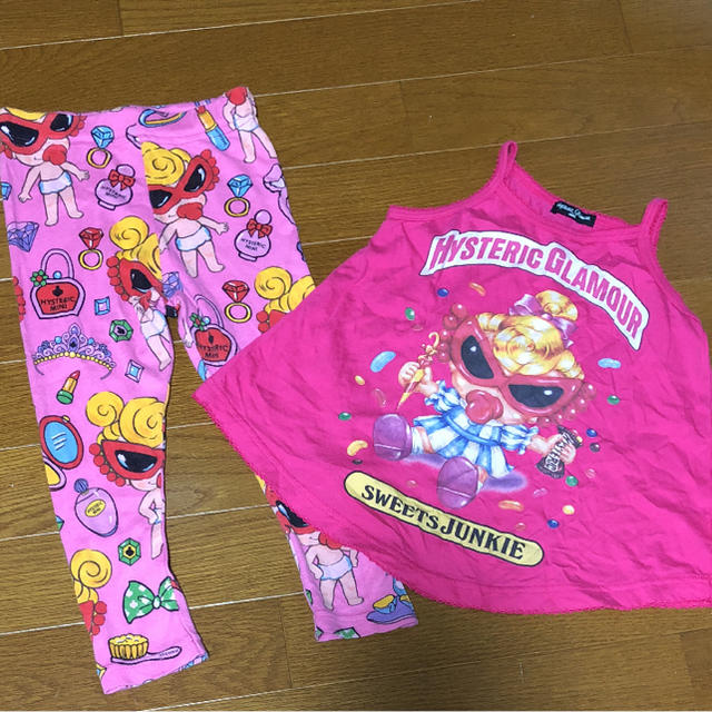 HYSTERIC MINI(ヒステリックミニ)のヒステリックミニ☆豪華4点セット キッズ/ベビー/マタニティのキッズ服女の子用(90cm~)(Tシャツ/カットソー)の商品写真