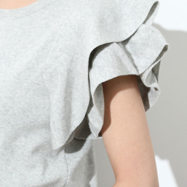 ViS(ヴィス)のVISフリル袖 レディースのトップス(カットソー(半袖/袖なし))の商品写真