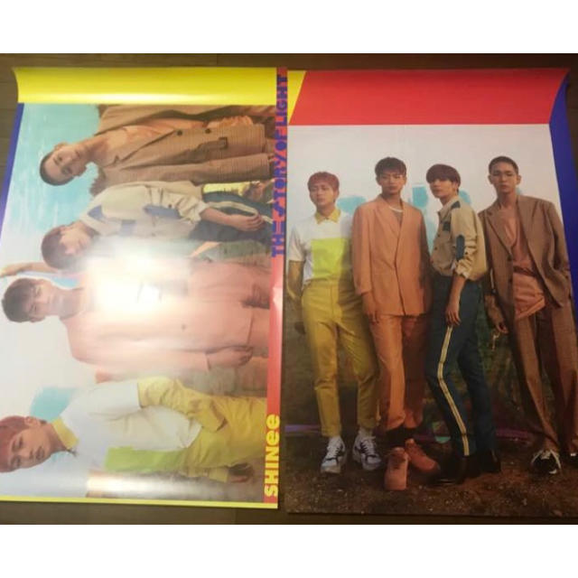 SHINee(シャイニー)のSHINee 限定ポスター セット The Story of Light エンタメ/ホビーのCD(K-POP/アジア)の商品写真