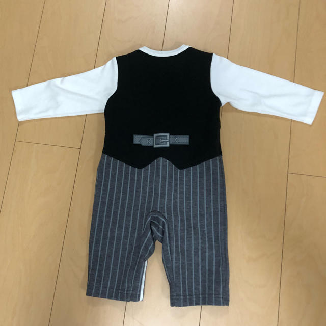 男の子用ロンパース【80㎝】2回のみの着用！ キッズ/ベビー/マタニティのベビー服(~85cm)(ロンパース)の商品写真