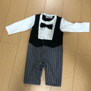 男の子用ロンパース【80㎝】2回のみの着用！(ロンパース)