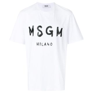 エムエスジイエム(MSGM)の定番！ MSGM ロゴプリントTシャツ(Tシャツ/カットソー(半袖/袖なし))