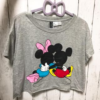 エイチアンドエム(H&M)のmickeyTシャツ(Tシャツ(半袖/袖なし))