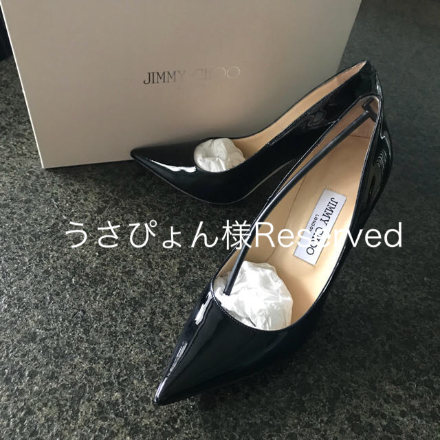 ラッピング無料】 JIMMY 36 ヒール 黒 CHOO JIMMY 新品未使用 - CHOO