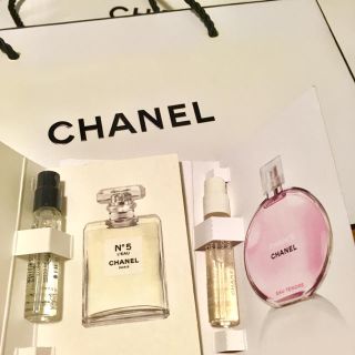 シャネル(CHANEL)のCHANEL 香水（CHANCE&NO.5）と紙袋(香水(女性用))