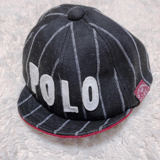 POLO RALPH LAUREN(ポロラルフローレン)のキャップ POLO POLOBaby 48センチ 生後2ヶ月 生後4ヶ月 キッズ/ベビー/マタニティのこども用ファッション小物(帽子)の商品写真
