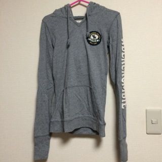 アバクロンビーアンドフィッチ(Abercrombie&Fitch)の♡フード付きロゴスウェット♡(トレーナー/スウェット)