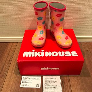 ミキハウス(mikihouse)の【ココ様専用】ミキハウス子供用長靴16㎝(長靴/レインシューズ)