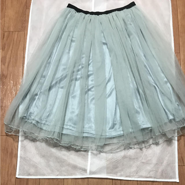 チュールスカート ♪ レディースのスカート(ひざ丈スカート)の商品写真