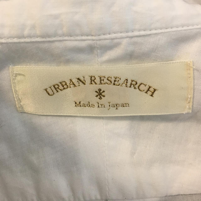 URBAN RESEARCH(アーバンリサーチ)のアーバンリサーチ 白シャツ レディースのトップス(シャツ/ブラウス(長袖/七分))の商品写真