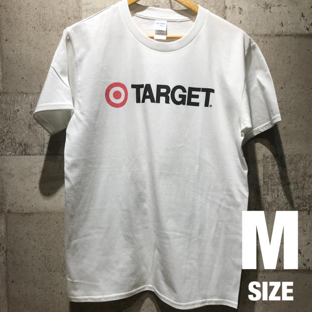 即購入OK Tシャツ 男女兼用 企業ロゴ TARGET ホワイト Mサイズ メンズのトップス(Tシャツ/カットソー(半袖/袖なし))の商品写真