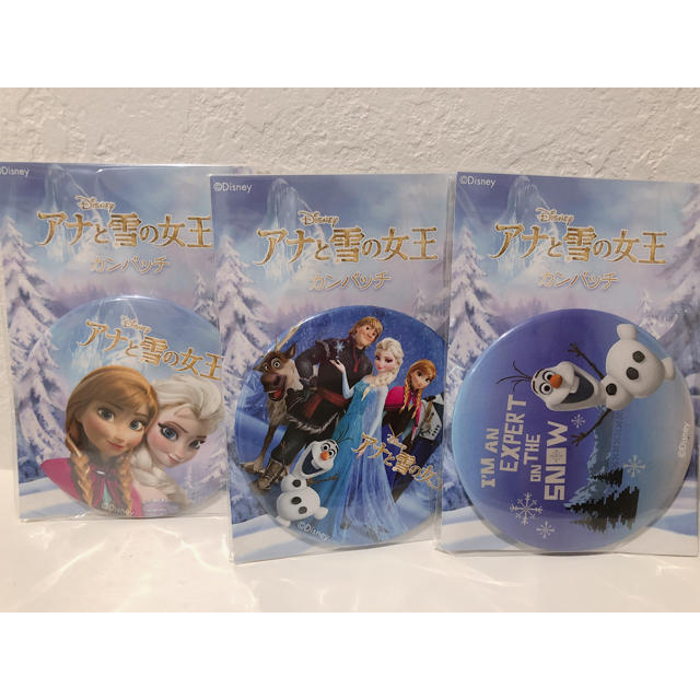 アナと雪の女王(アナトユキノジョオウ)のアナと雪の女王 オラフ 缶バッジ エンタメ/ホビーのアニメグッズ(バッジ/ピンバッジ)の商品写真