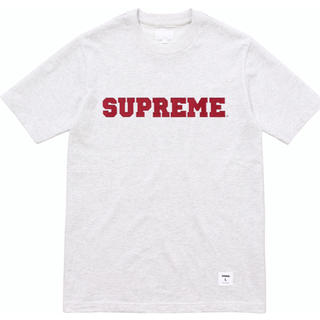 Supreme star logo s/s top tシャツ Lサイズ グレー