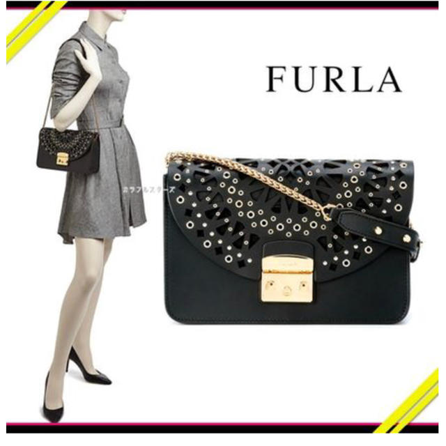 Furla(フルラ)の【本日のみ大幅値下げ】FURLA bolero ブラック レディースのバッグ(ショルダーバッグ)の商品写真